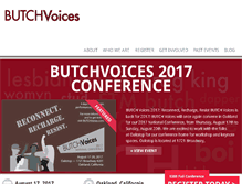 Tablet Screenshot of butchvoices.com